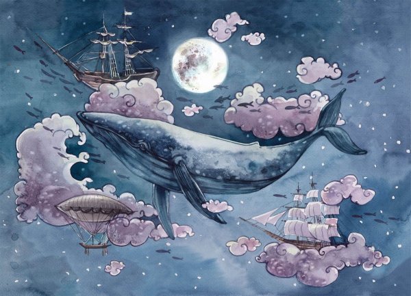 Подводный мир киты