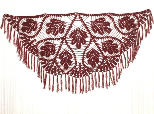 Шаль Crochet Shawl схема