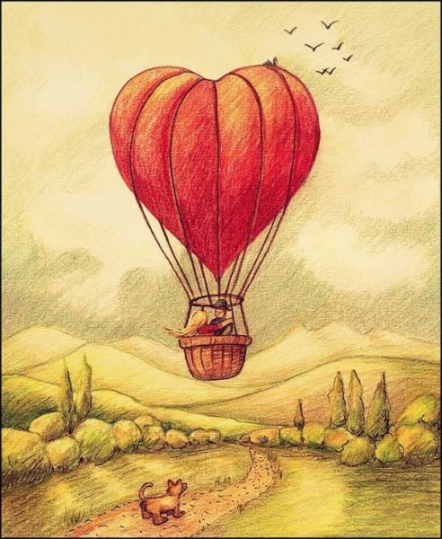 Девушка рисунок