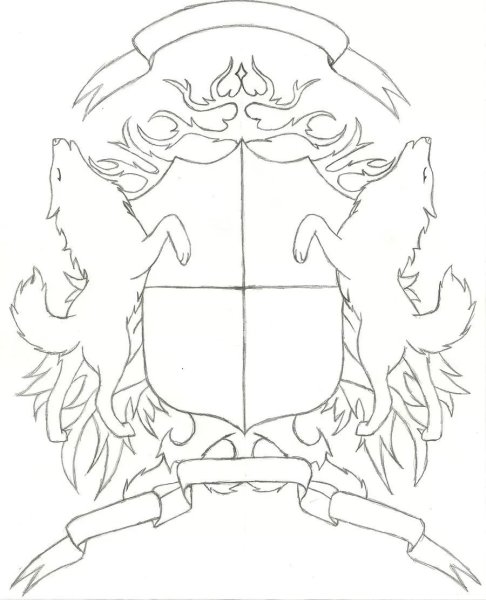 Герб семьи рисунок