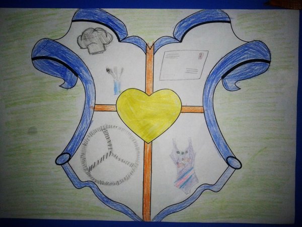 Герб семьи рисунок