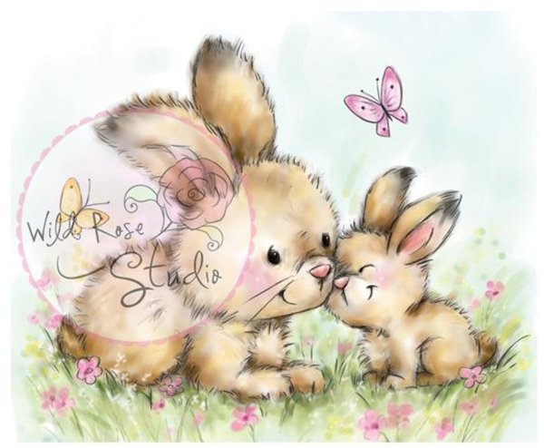 Кролик живопись