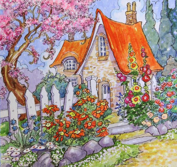 Alida Akers рисунки