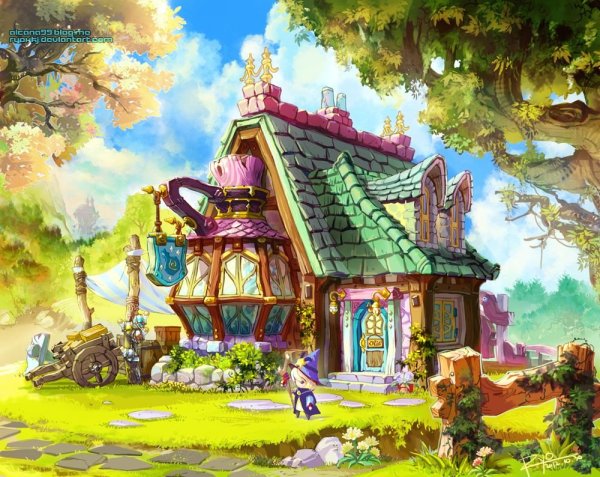 Сказочные постройки