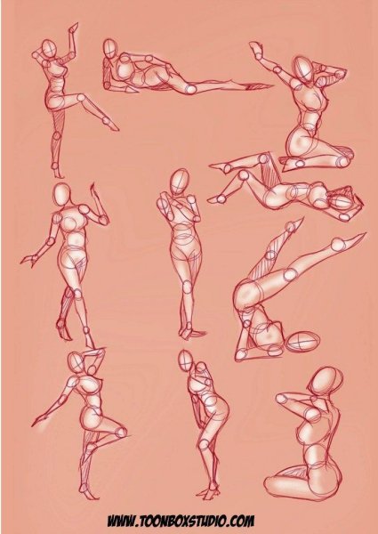 Туториал позы референс