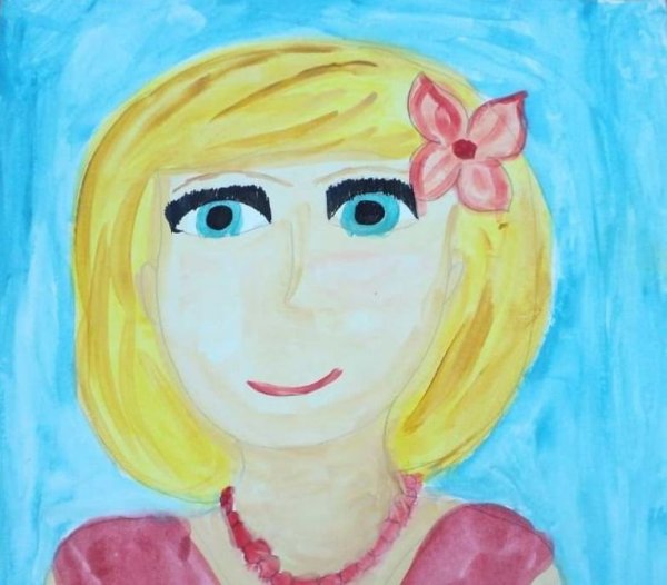 Портрет мамы легкий