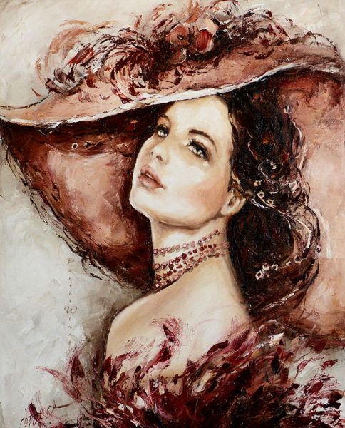 Польская художница Elżbieta Brożek