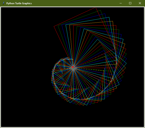 Модуль черепашка Python