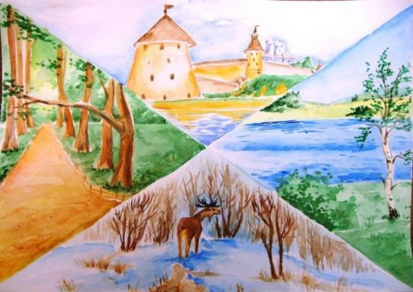 Рисунок Родина