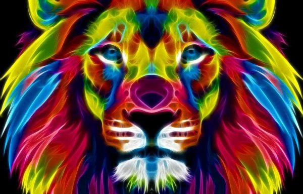 Рисунки разноцветные