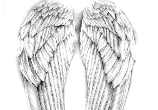 Крылья ангела реалистичные
