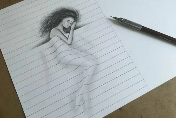 Рисунки обычным карандашом