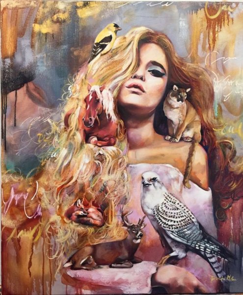 Художница Димитра Милан (Dimitra Milan)