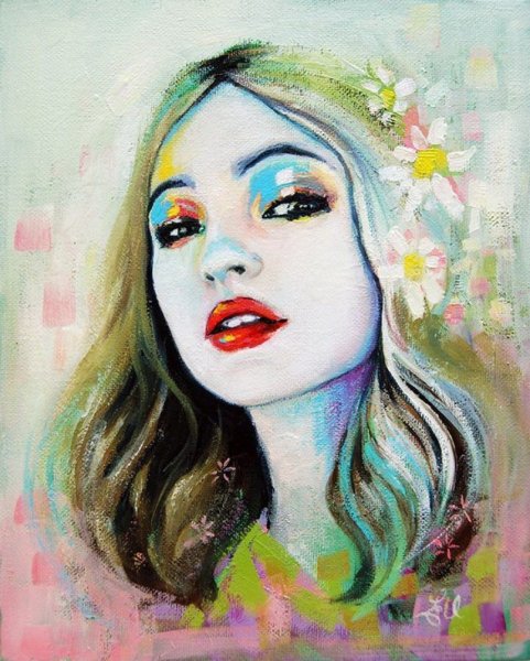 Рисунки акрилом