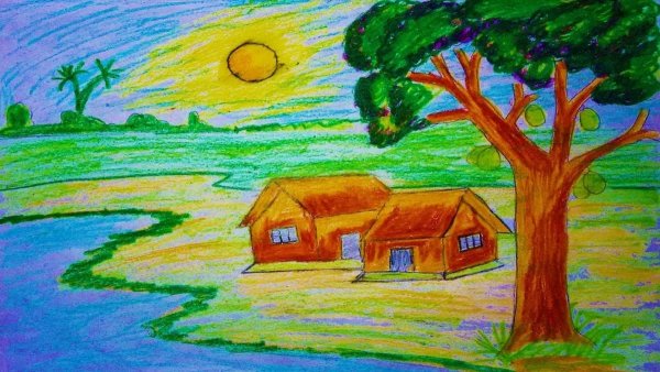 Рисунок лето