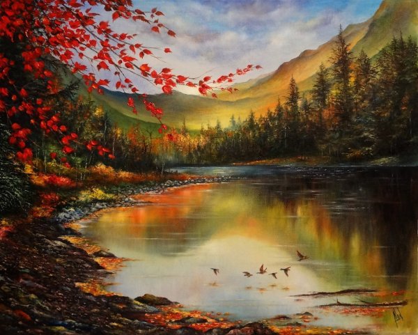 Фантастические осенние пейзажи