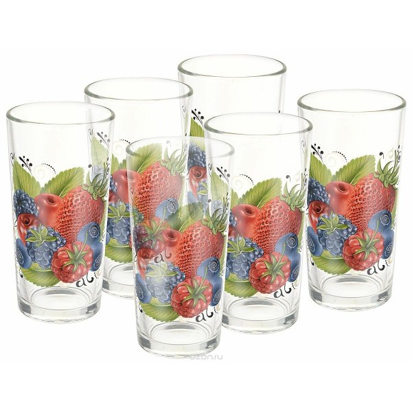 Набор стаканов Декостек маки