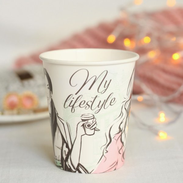 Разрисованные стаканчики