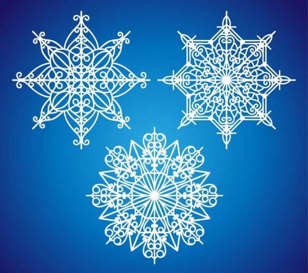 Снежинки картинки красивые