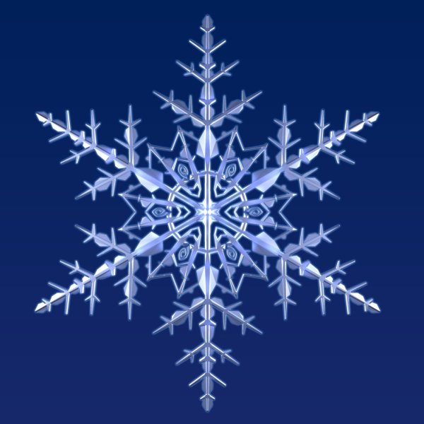 Самые красивые снежинки