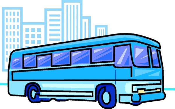 Экскурсионный автобус рисунок