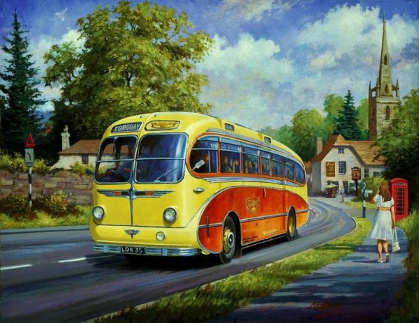 Транспорт в живописи