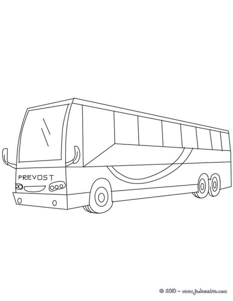 Нарисовать автобус