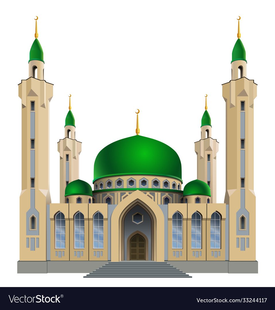 Мечеть рисунок цветной красивые