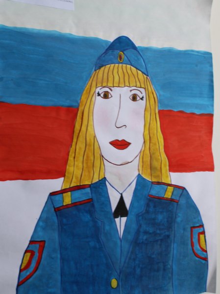 Работа милиции глазами детей