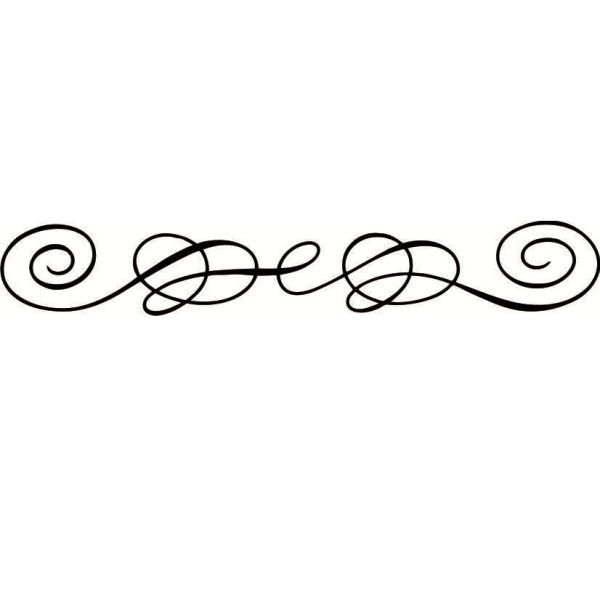 Завитушки для оформления текста