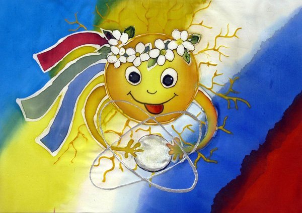 Мирный атом рисунок глазами детей