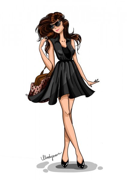 Модные иллюстрации