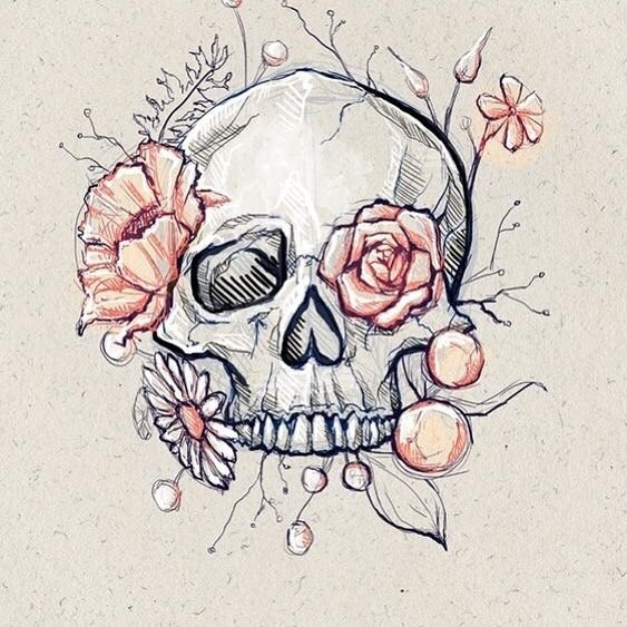 Стилизованные черепа