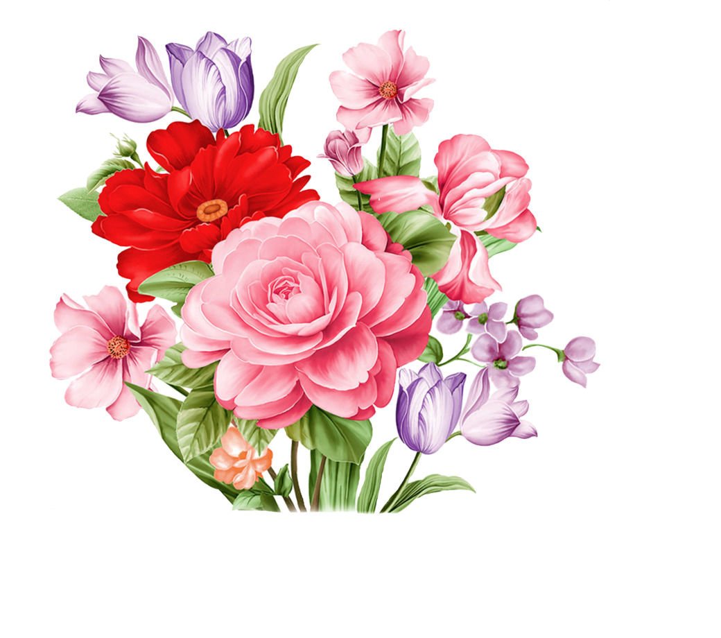 Векторное изображение букет цветов