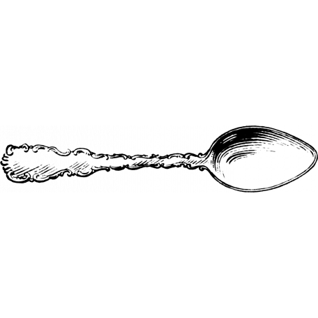 Столовые приборы Винтажные иллюстрации