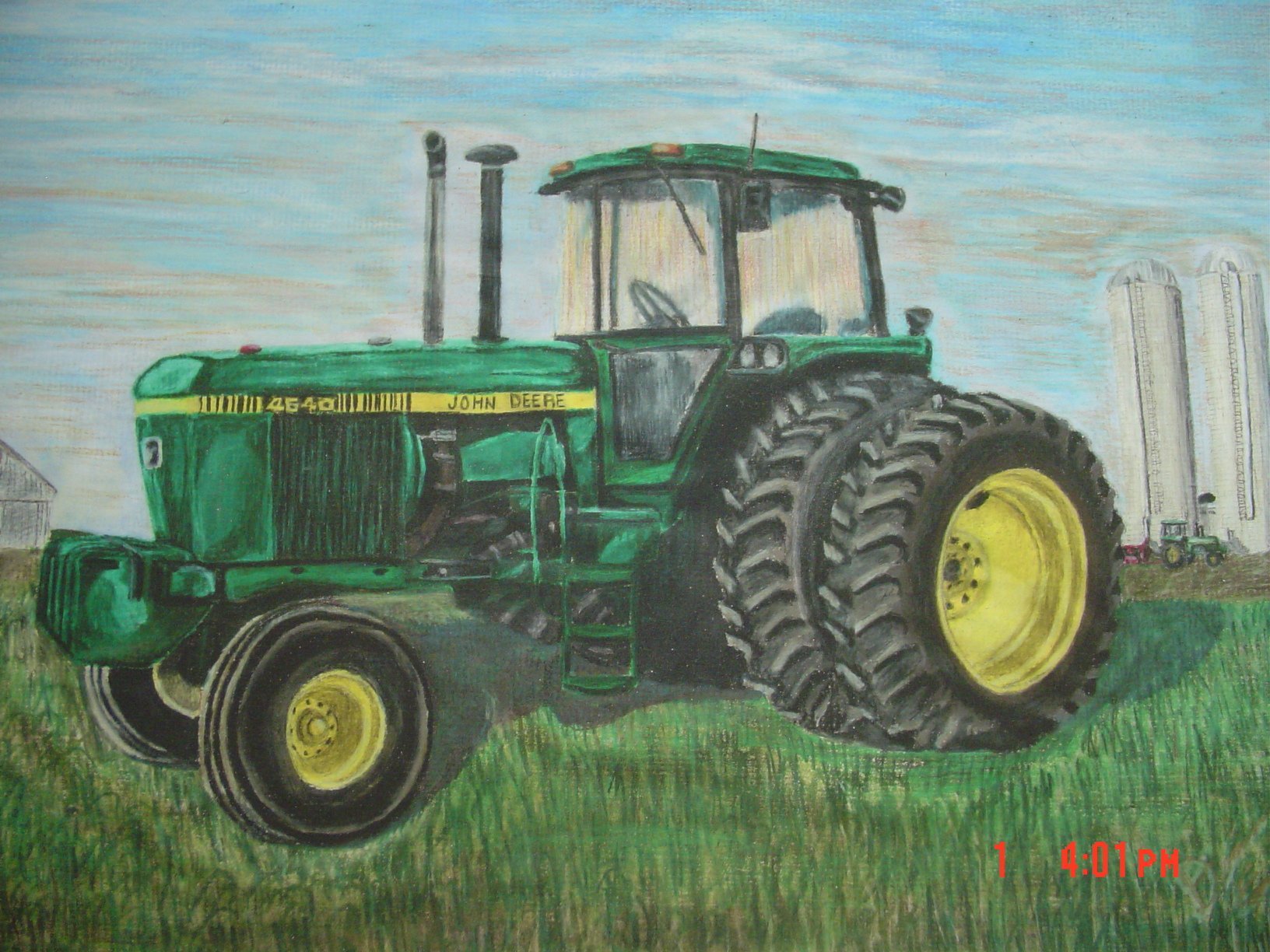 Нарисовать рисунок трактор