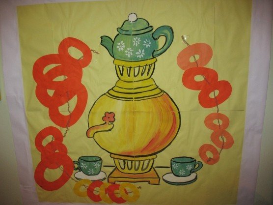 Рисование самовар подготовительная группа