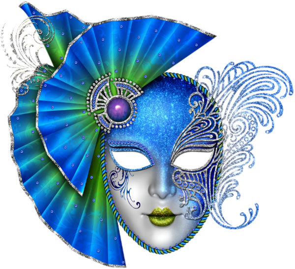Яркие театральные маски