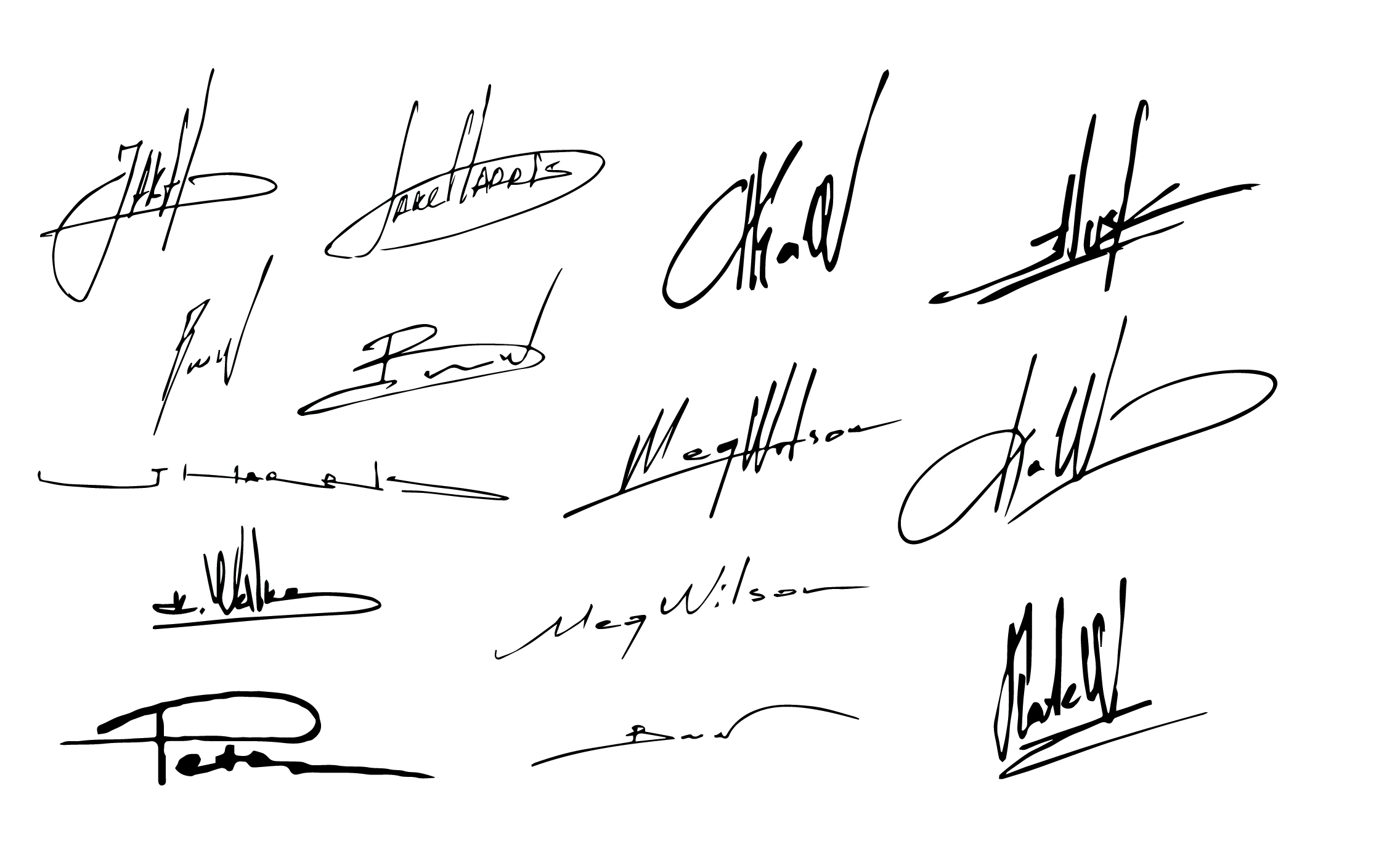 Нарисовать подпись в пнг