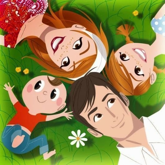 Рисунок моя семья