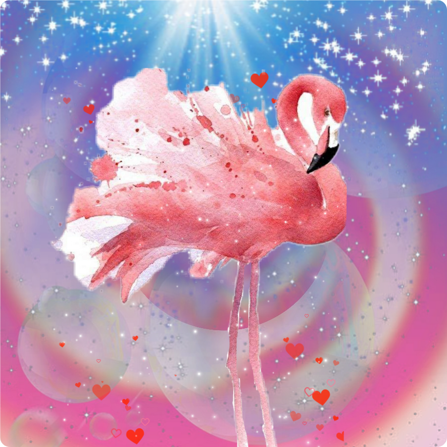 Аватар Фламинго. Милые Фламинго. Сказочный Фламинго. Розовый Фламинго. Фламинго танцует