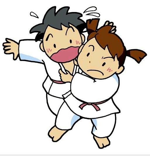 Дзюдо мультяшные