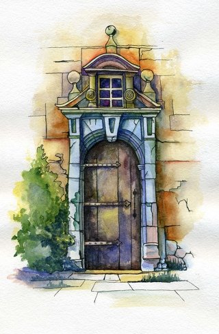 Сказочная Таинственная дверь