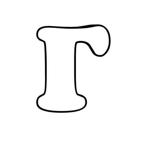 Красивые золотые буквы