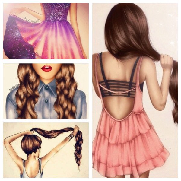 Рисунки для девочек