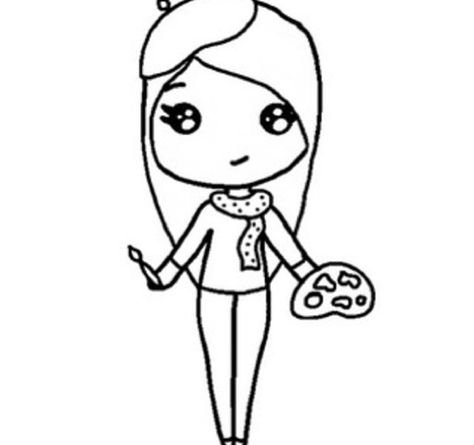 Картинки девушек карандашом