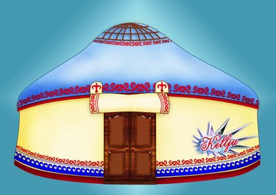 Сказочная юрта