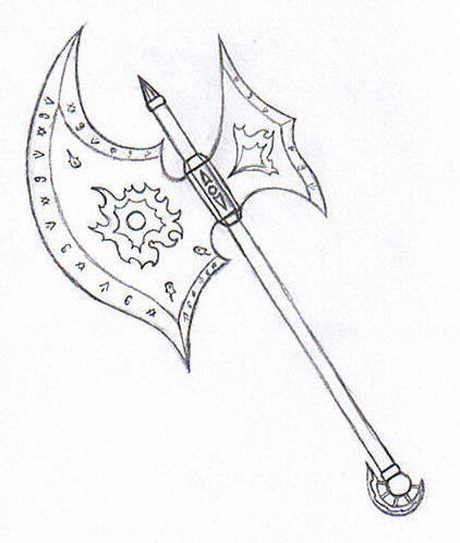 Топорище для топора викингов чертежи