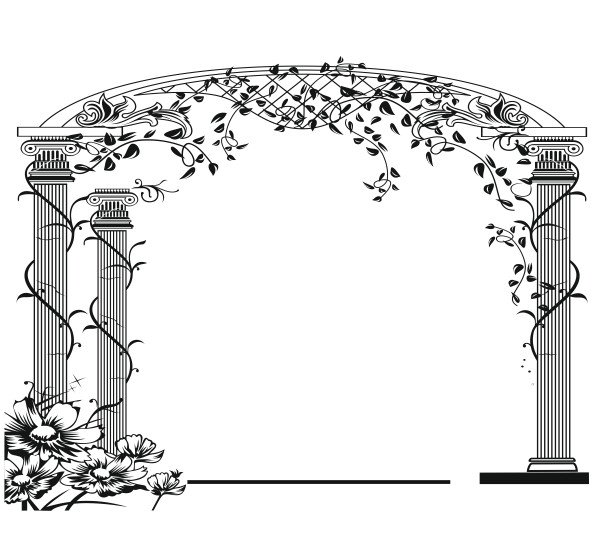 Красивая арка рисунок