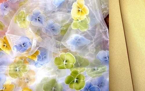 Тюль Полуорганза